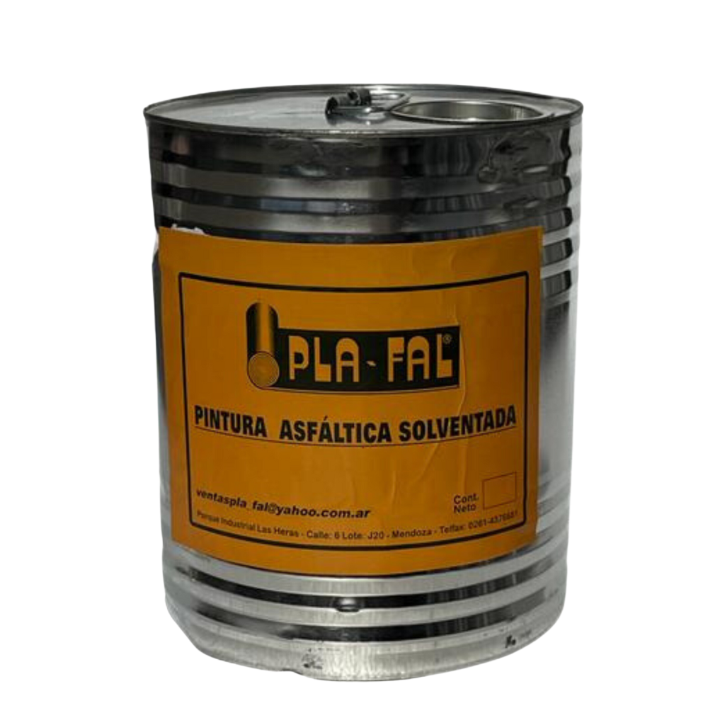 Pintura asfáltica de Pla-Fal: Una solución versátil y duradera para proteger tu hogar de filtraciones de agua y proporcionar una impermeabilización de alta calidad.